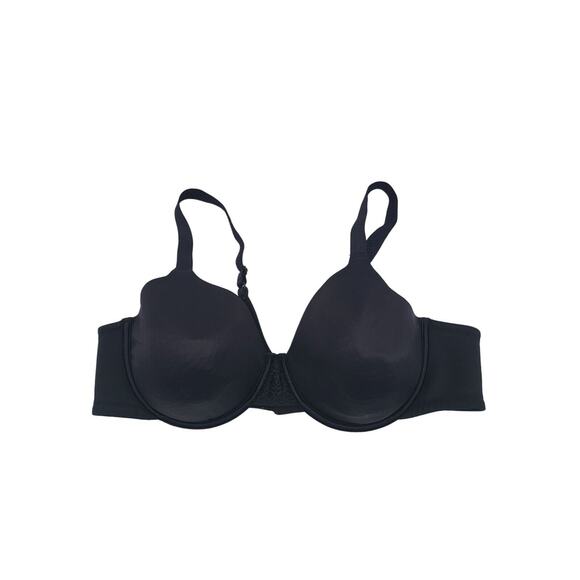Vanity Fair Bra 42C Womens Black Underwired Padded Adjustable Straps - Picture 1 of 5